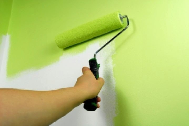 Валик для водоэмульсионной краски для стен