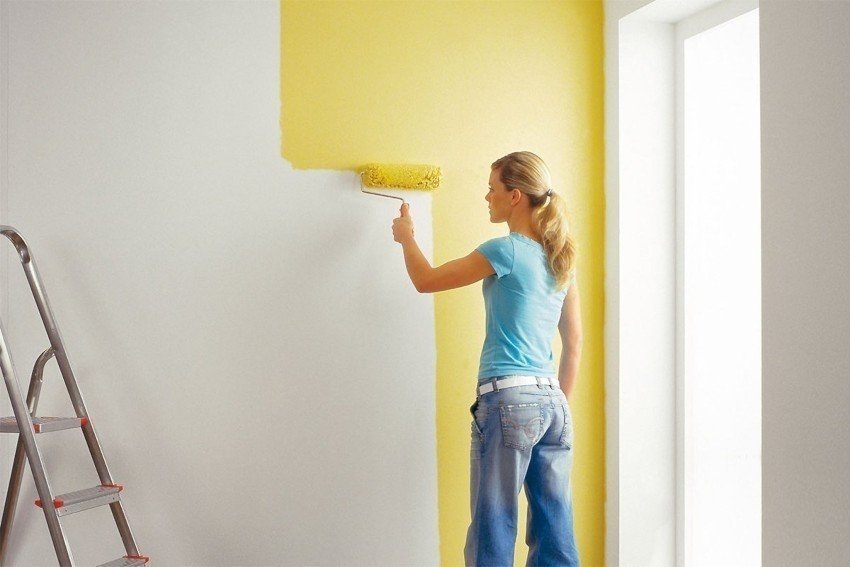 Краски для стен в квартире