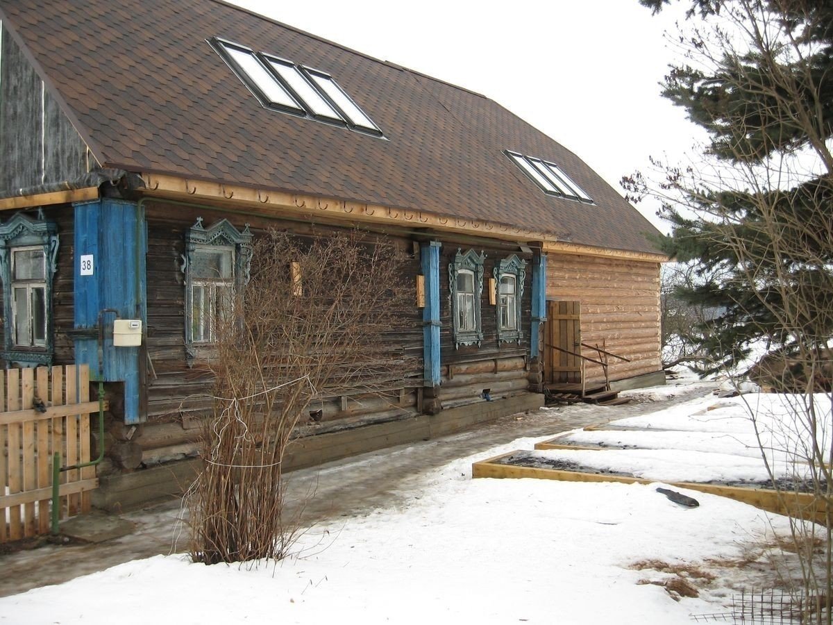 Старые деревенские дома