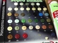 Цветные силиконовые герметики sopro