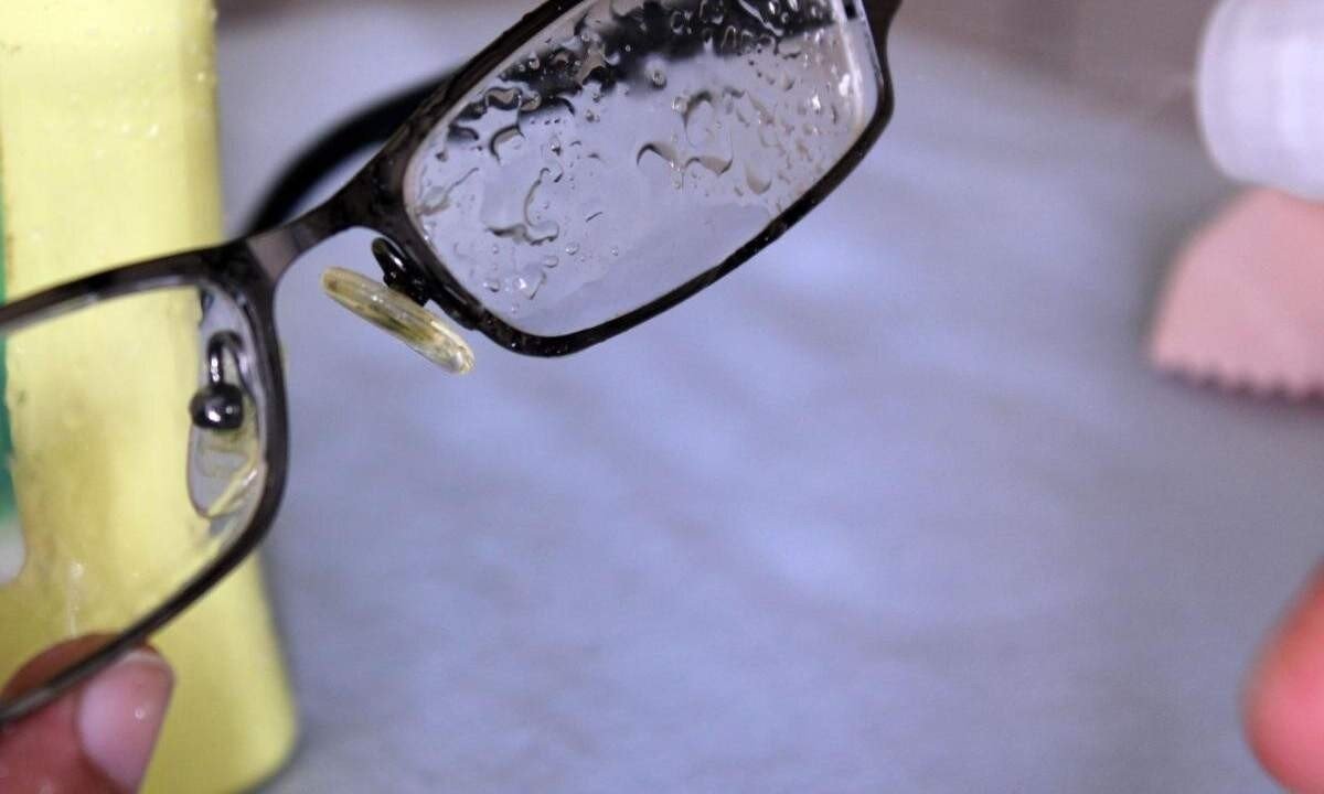 Полировка стекла на очках