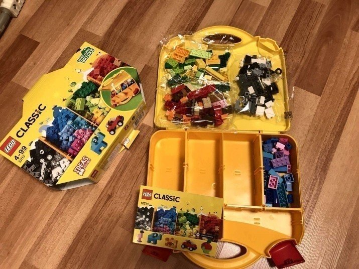 Набор lego classic чемоданчик