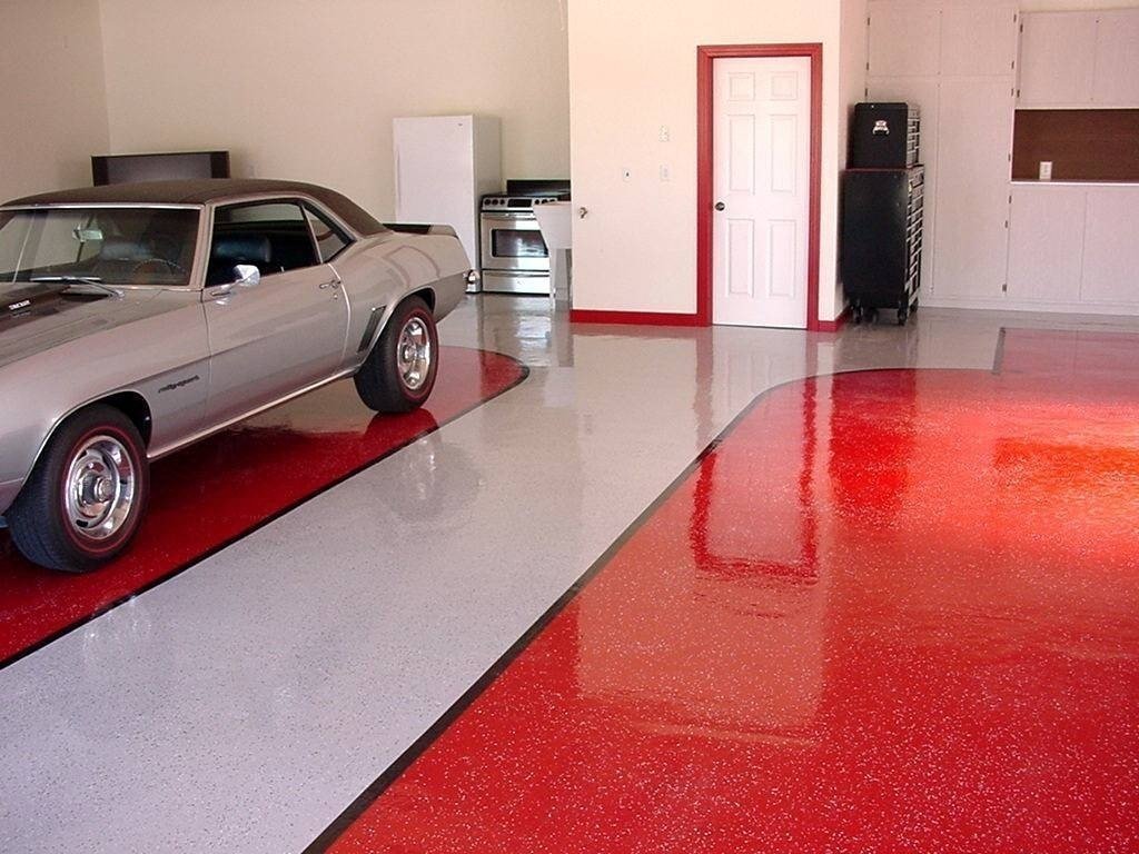 Краска по бетону для пола износостойкая в гараж