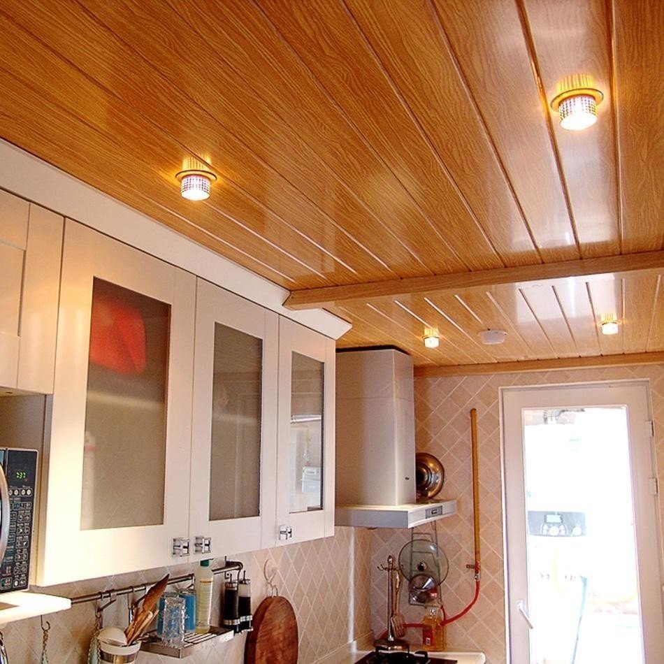 Панели на потолок на кухню