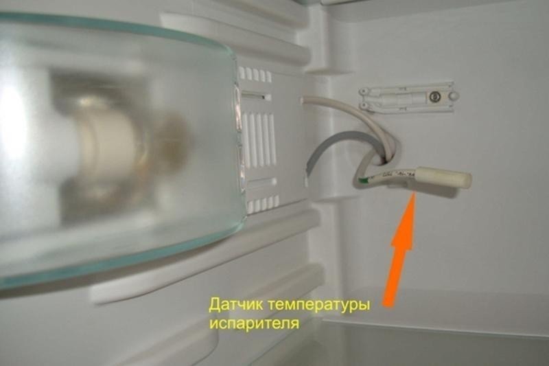 Датчик испарителя ноу фрост холодильника бош