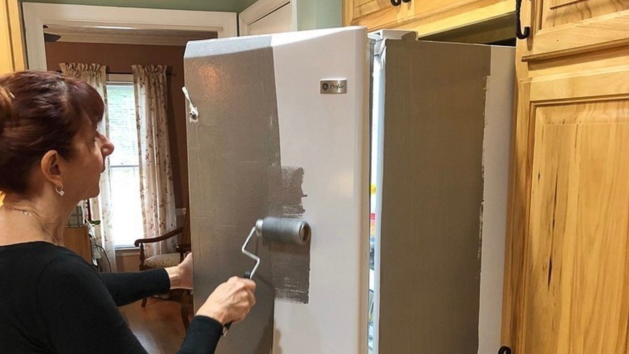 Покрасить холодильник в домашних условиях