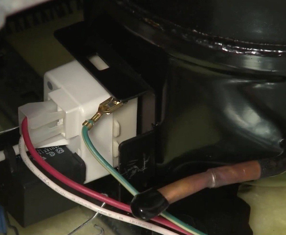 Холодильник норд пусковой провод с реле компрессора