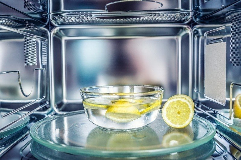 Микроволновка и лимонная кислота