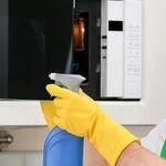 Советы по очистке в микроволновой печи