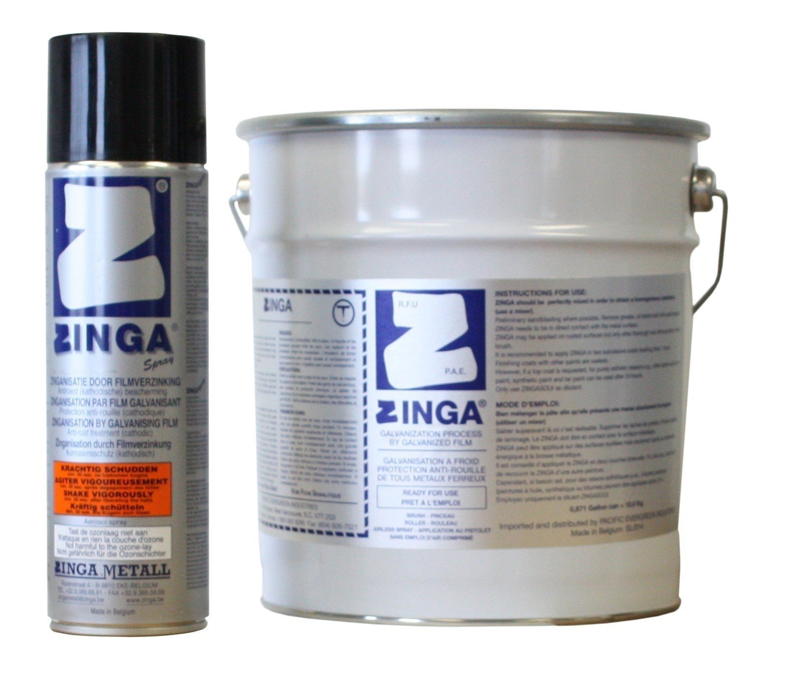 Zinga антикоррозионное покрытие с цинком для металла