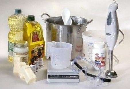 Посуда для растапливания мыла
