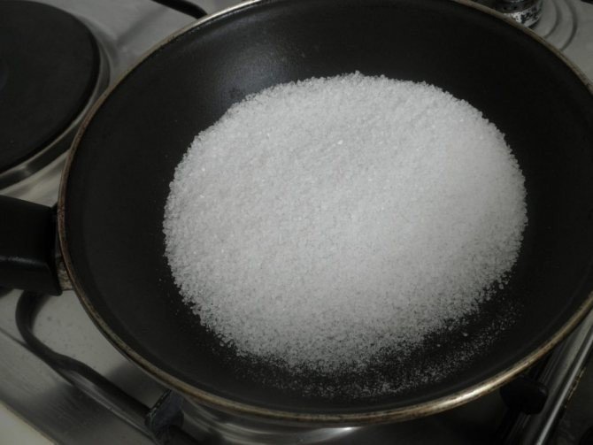 Заговор соль на сковороде