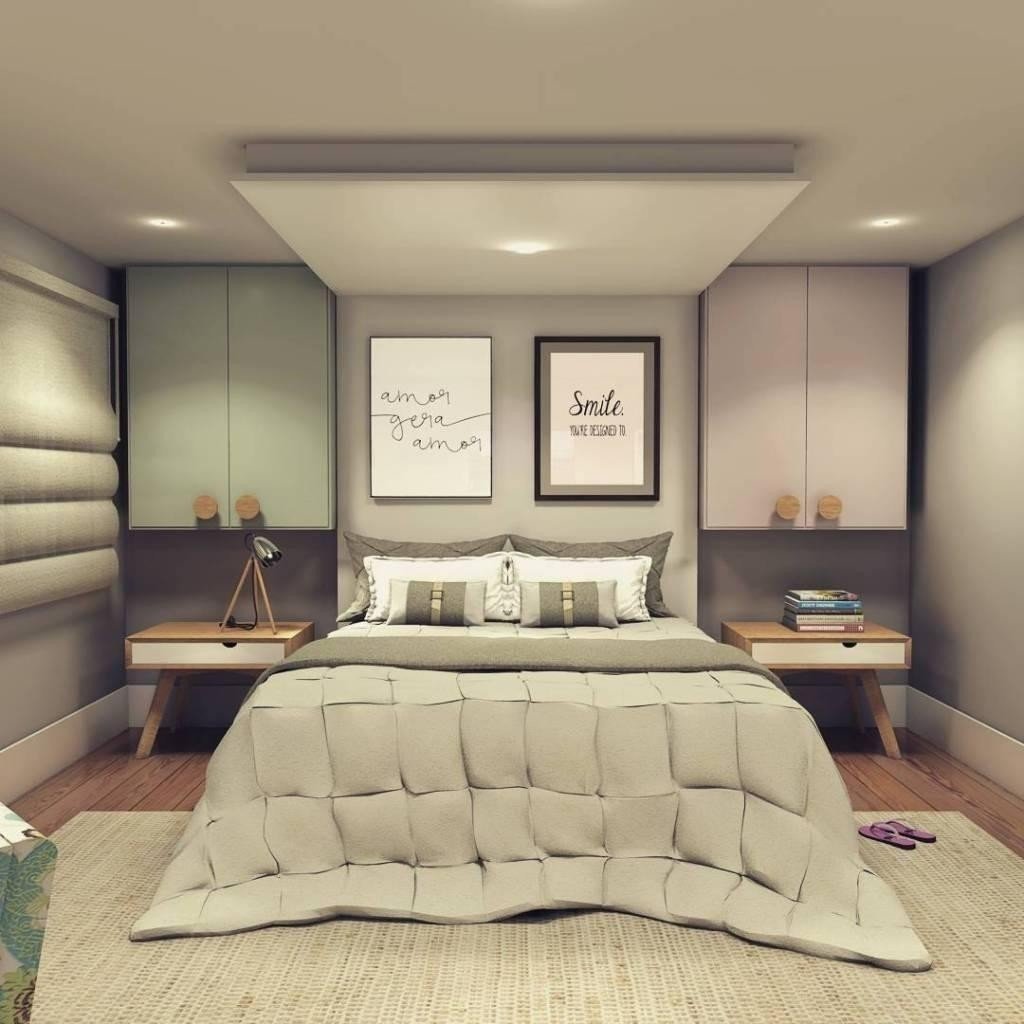 Дизайнерская планировка спальной комнаты