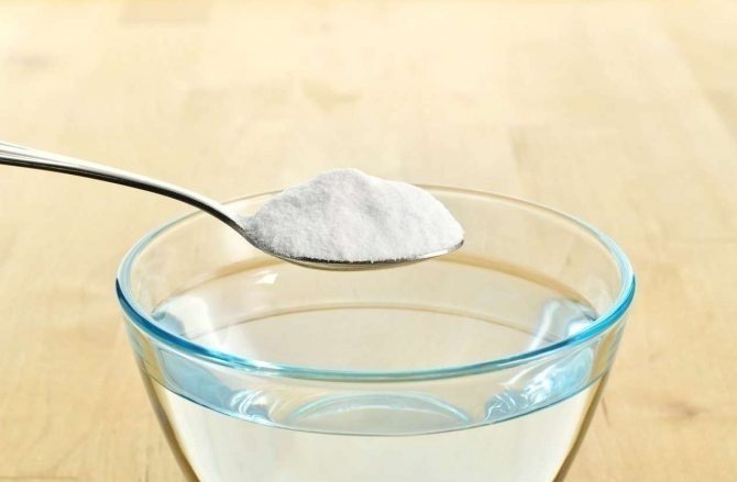 Сода с солью для полоскания