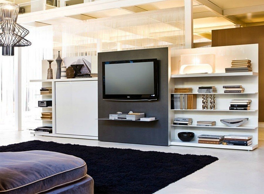 Кровать со встроенным телевизором