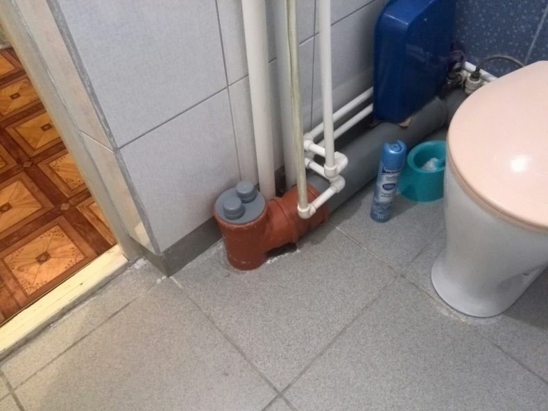 Туалет инсталляция канализация