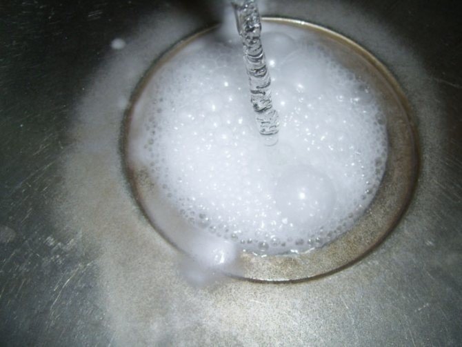 Сода и уксус для прочистки труб