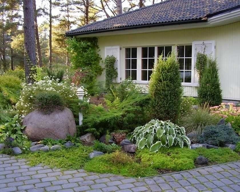 Сад в скандинавском стиле ландшафтный дизайн