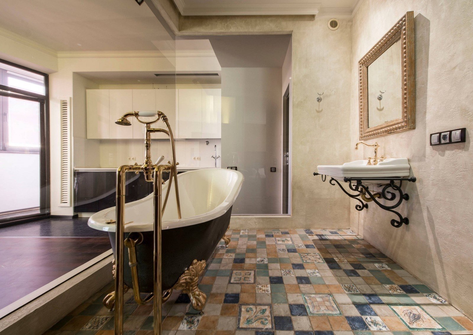 Ванная комната в итальянском стиле