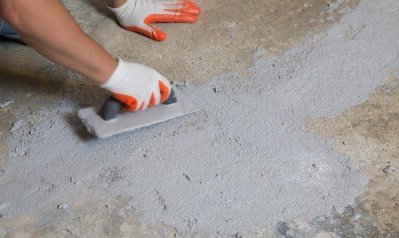 Шпаклевка для шпаклевания бетонного пола