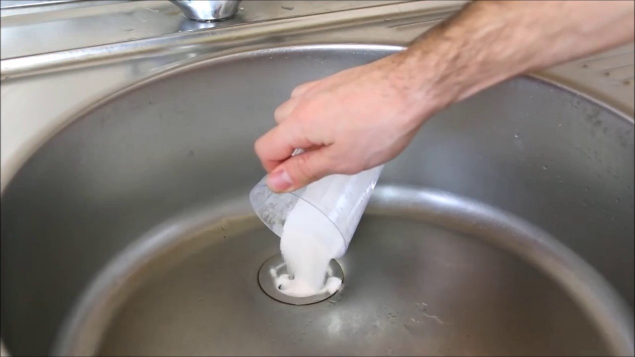Сода и уксус для прочистки труб