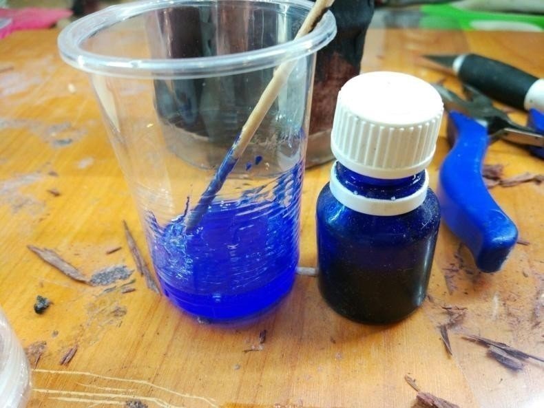 Краситель флуоресцентный полимер для эпоксидной смолы