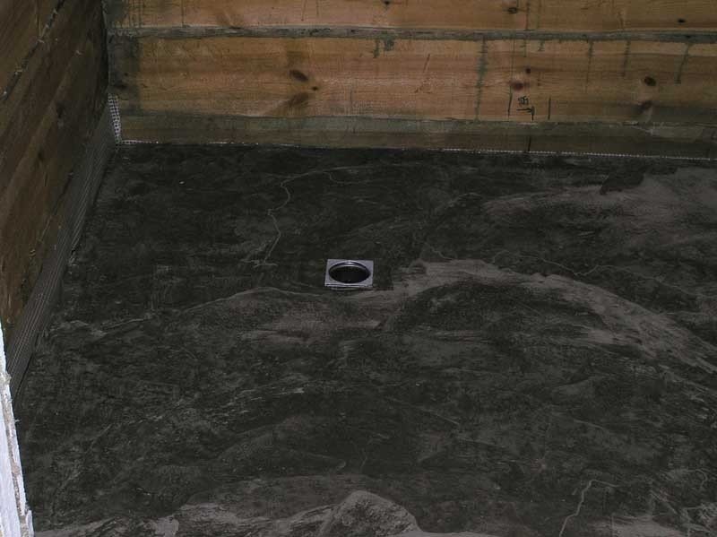 Гидроизоляция в парилке бетона пол