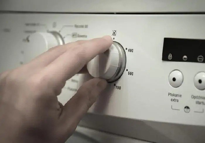 Регулятор выбора режимов для стиральной машины