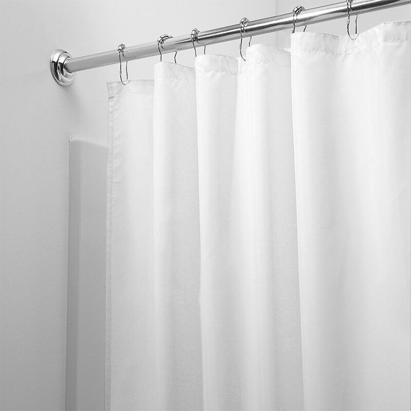 Штора для ванной carnation home fashions extra long liner white защитная